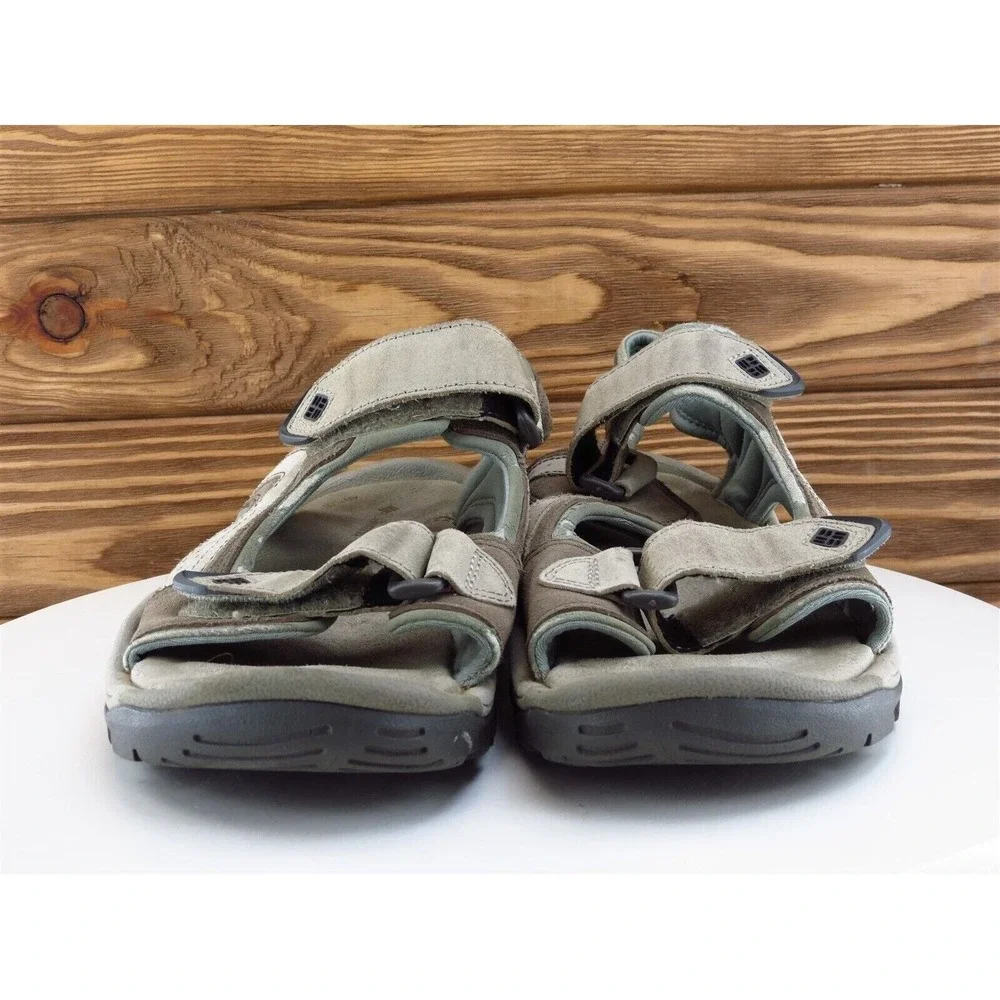 Columbia Size 10 M Women Sandal Sport Sandals Brown Leather Crescent‎ Trail